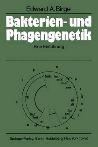 Cover of Bakterien- und Phagengenetik