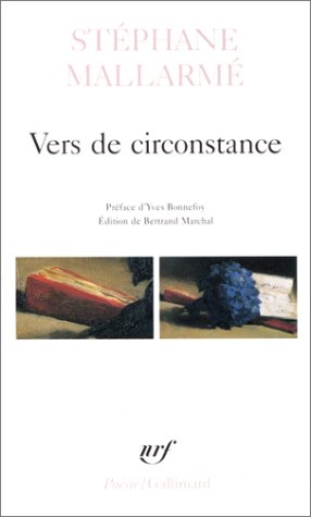 Book cover for Vers de circonstance