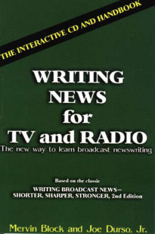 Cover of Writing News for T.V.and Radio