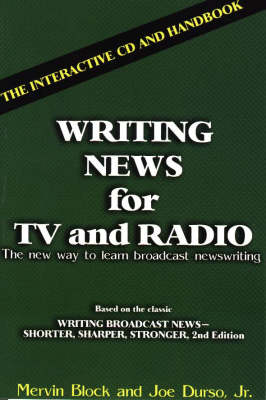 Book cover for Writing News for T.V.and Radio