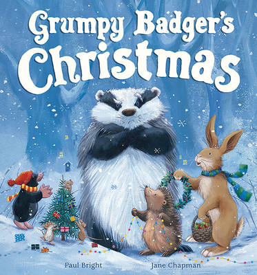 Book cover for Grumpy Badgers Christmas