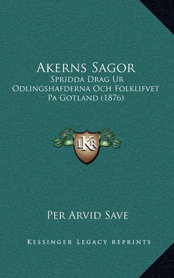 Cover of Akerns Sagor
