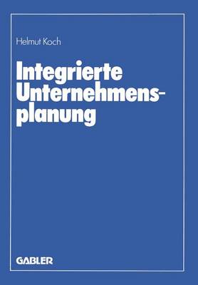 Book cover for Integrierte Unternehmensplanung