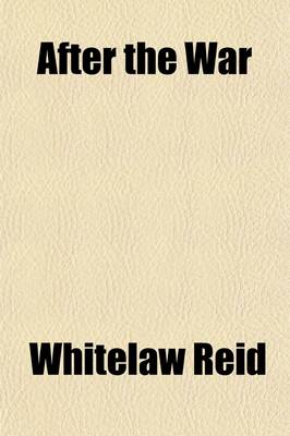 Book cover for After the War; A Southern Tour. May 1, 1865, to May 1, 1866