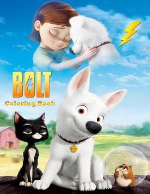 Book cover for Bolt Coloring Book