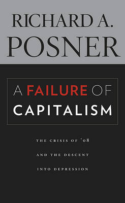 Book cover for A Failure of Capitalism