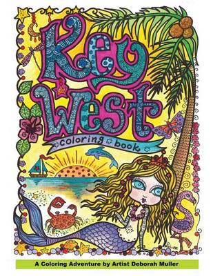 Book cover for Key West Coloring book