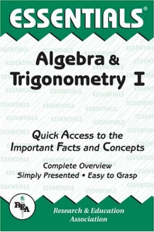 Cover of Algebra and Trigonometry