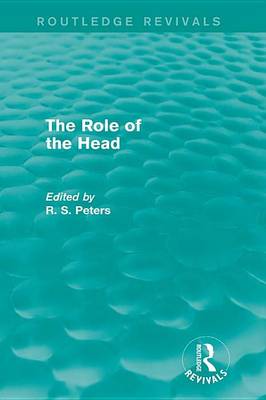 Cover of The Role of the Head (REV) RPD