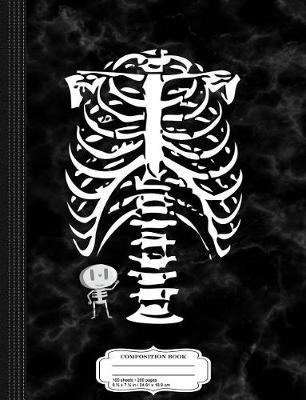 Cover of Baby Skeleton X-Ray Bones Composition Notebook