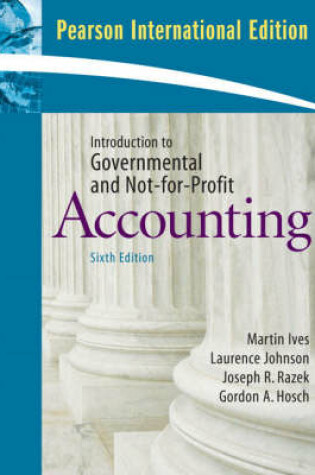 Cover of Introduction to Government and Not-for-Profit Accounting