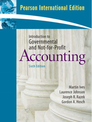 Book cover for Introduction to Government and Not-for-Profit Accounting