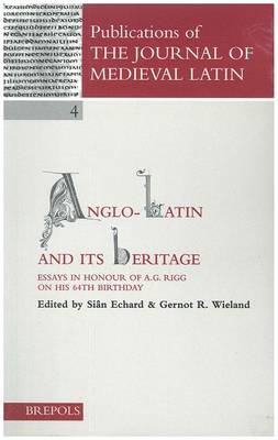 Cover of Anglo-Latin & Heritage