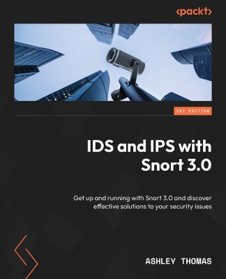 Book cover for IDS and IPS with Snort 3.0