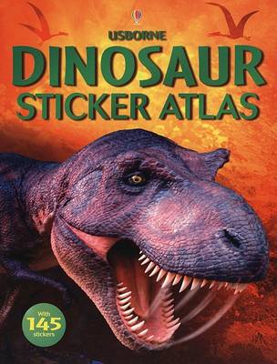 Book cover for Dinosaur Sticker Atlas
