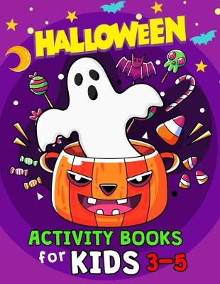 Book cover for Halloween Activity Books for Kids 3-5