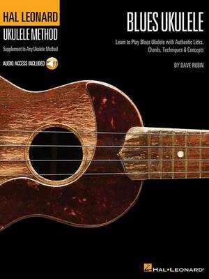 Book cover for Hal Leonard Blues Ukulele