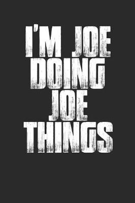 Book cover for I'm Joe Doing Joe Things