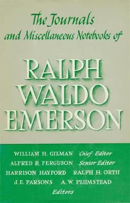Book cover for Ralph Waldo Emerson Journals and Miscellaneous Notebooks of Ralph Waldo Emerson