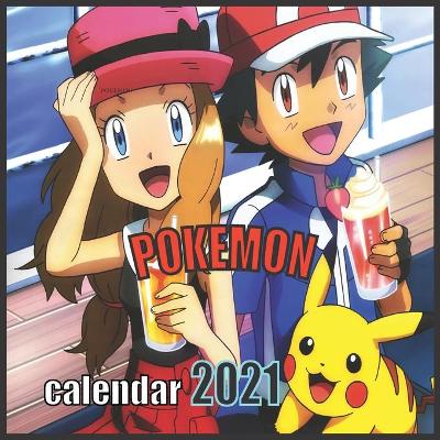 Book cover for POKEMON calendar 2021