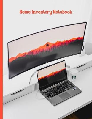 Book cover for Laptop Computer and Curved Monitor on Desk