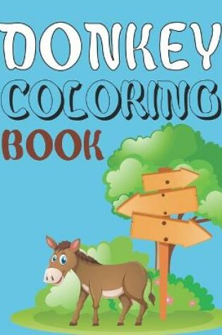 Cover of Donkey Coloring Book