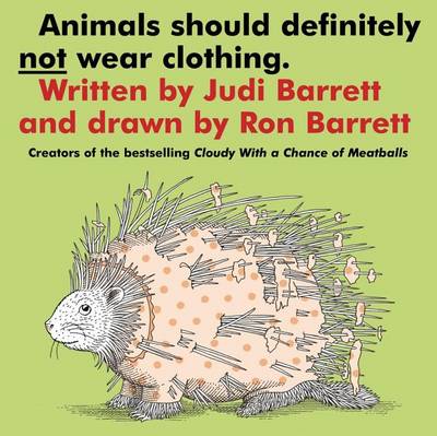 Book cover for Animals Should Definitely Not Wear Clothing