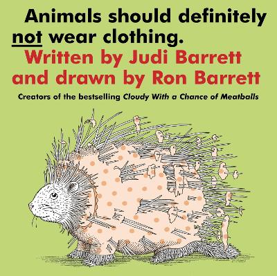 Book cover for Animals Should Definitely Not Wear Clothing