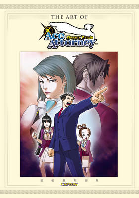 Book cover for The Art of Phoenix Wright: Ace Attorney