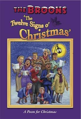 Book cover for The Broons 'The 12 Signs of Christmas'