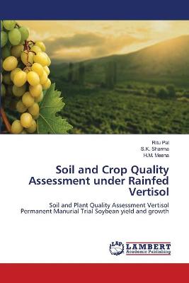 Book cover for Soil and Crop Quality Assessment under Rainfed Vertisol