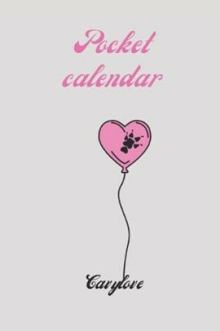 Cover of Pocket calendar Cavylove