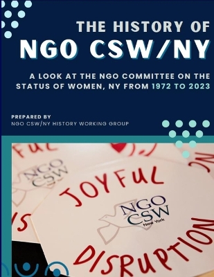 Book cover for The History of NGO CSW /NY