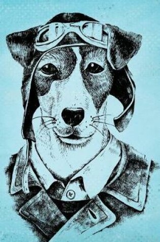 Cover of Bullet Journal Hipster Flyer Dog