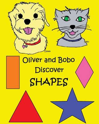 Book cover for Oliver and Bobo Discover Shapes