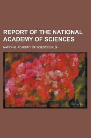 Cover of Report of the National Academy of Sciences