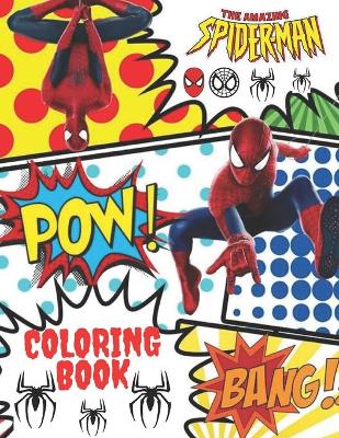 Book cover for The Amazing Spide-rman Coloring Book