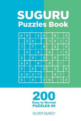 Book cover for Suguru - 200 Easy to Normal Puzzles 9x9 (Volume 9)
