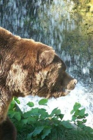 Cover of Grizzly Brown Bear Looking for Fish Journal