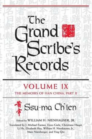 Cover of The Grand Scribe's Records, Volume IX