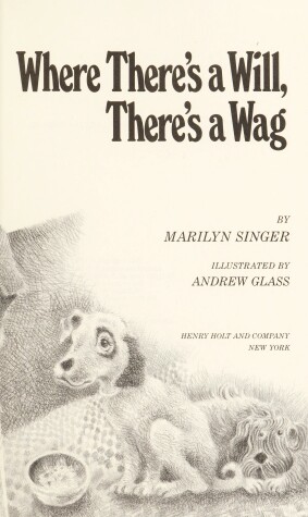 Book cover for Where There's a Will, There's a Wag