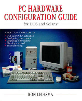Book cover for PC Hardware Configuration Guide for DOS and Solaris