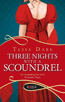 Book cover for Three Nights With a Scoundrel: A Rouge Regency Romance
