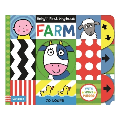 Book cover for Baby's First Playbook: Farm