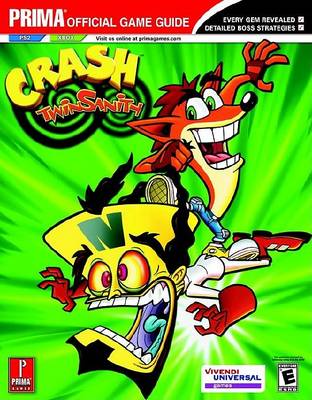 Book cover for Crash Bandicoot Unlimited: Official Strategy Guide