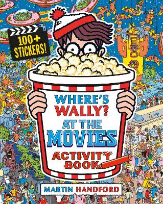Book cover for Where's Wally? At the Movies Activity Book