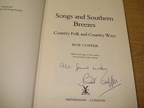 Book cover for Songs and Southern Breezes