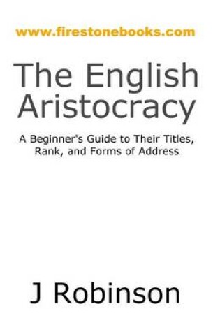 Cover of The English Aristocracy