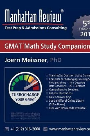 Cover of Manhattan Review GMAT Math Study Companion [5th Edition]