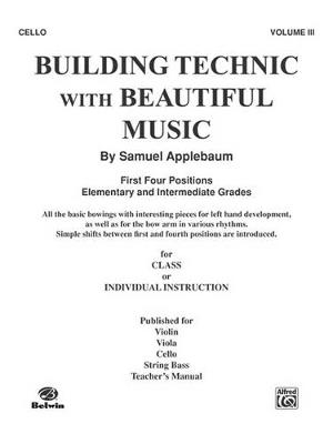 Book cover for Building Technic With Beautiful Music, Book III